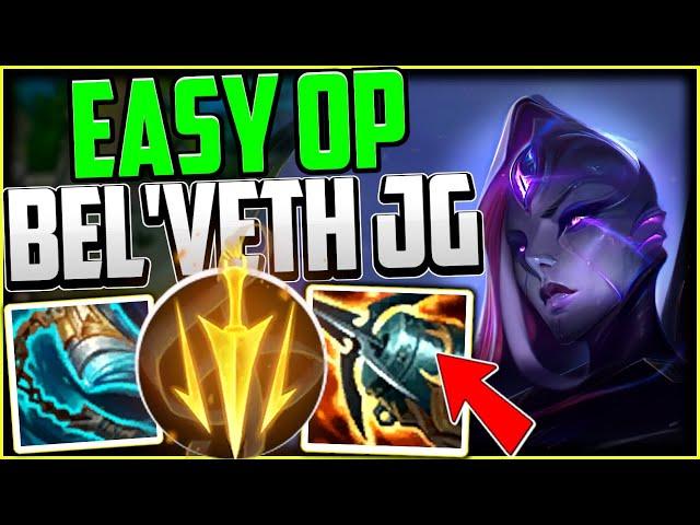 Bel'Veth CAN'T BE STOPPED (Best Build/Runes) Bel'Veth Jungle Gameplay Guide Season 14