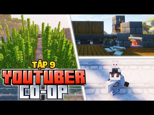 Minecraft YTB Co-op Tập 9: Tôi Xây Máy Farm Giường Vô Hạn Tự Động Chế Tạo!!