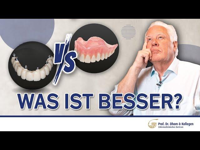 Fester oder herausnehmbarer Zahnersatz? Das musst du wissen!