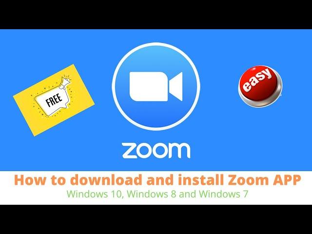 how to download zoom app in laptop - 2021