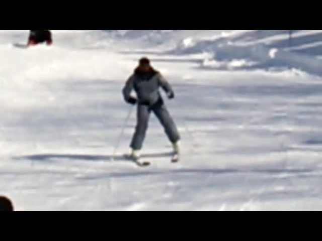 Funny Skiing Beginner