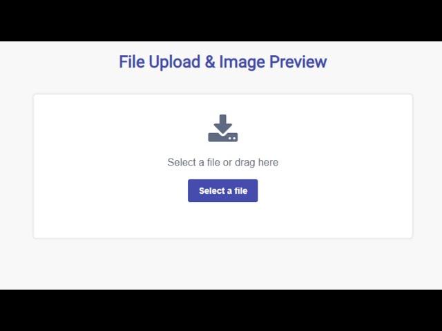 Preview Image Before Upload in HTML CSS & JavaScript | JavaScript Project for Beginner | CoderPahadi