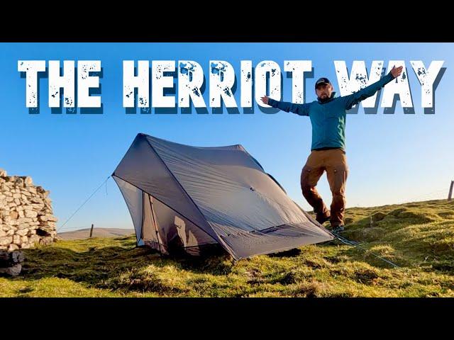 3 Days Backpacking in the Beautiful YORKSHIRE DALES | The Herriot Way part 1