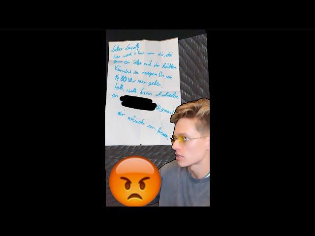 LUCA wird von FAN BELÄSTIGT!?  | laserluca Instagram Stories