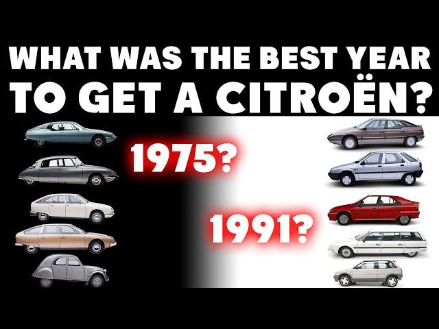 What Was The Best Year To Buy a Brand New Citroen?