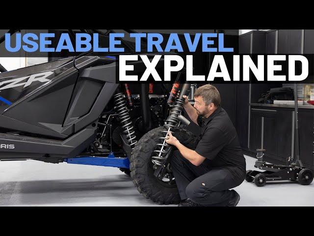 USABLE TRAVEL & DYNAMIX EXPLAINED, RZR SUSPENSION - SHOP TALK EP. 3 | POLARIS OFF-ROAD VEHICLES