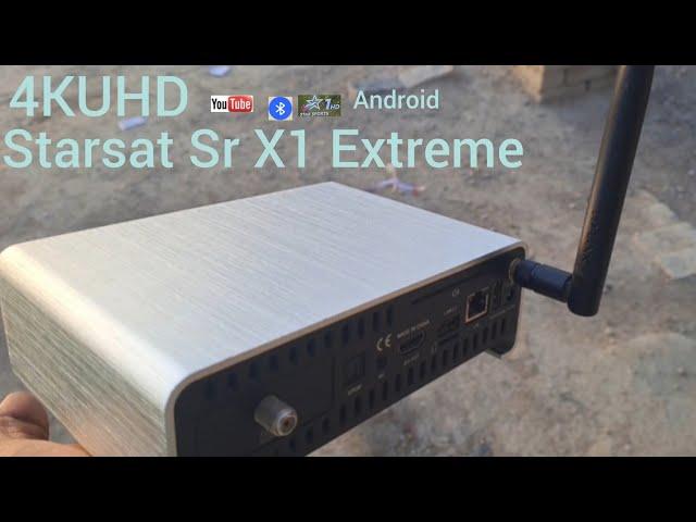 Starsat SR X1 Extreme Iron body 4k Android