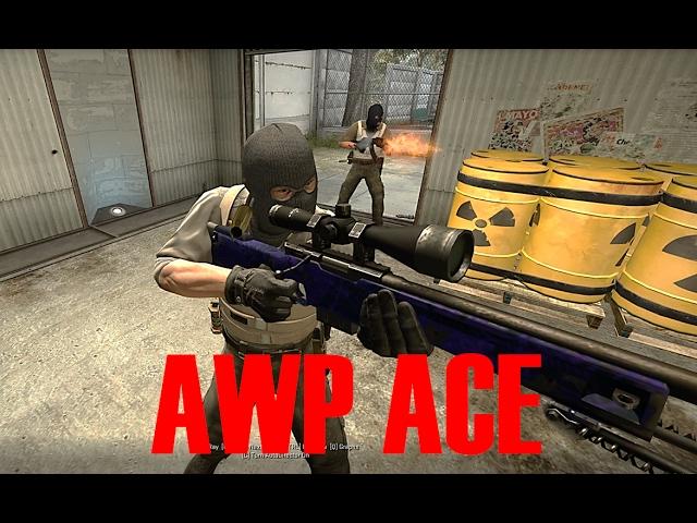 FIRST GAME IN 4 MONTHS AWP ACE  CS:GO: Full Round