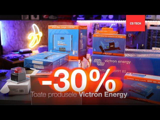 Black Friday 2024 - 30% la toate produsele Victron Energy