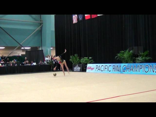 Julia Garbuz - Ball Final - 2012 Kellogg's Pacific Rim Championships