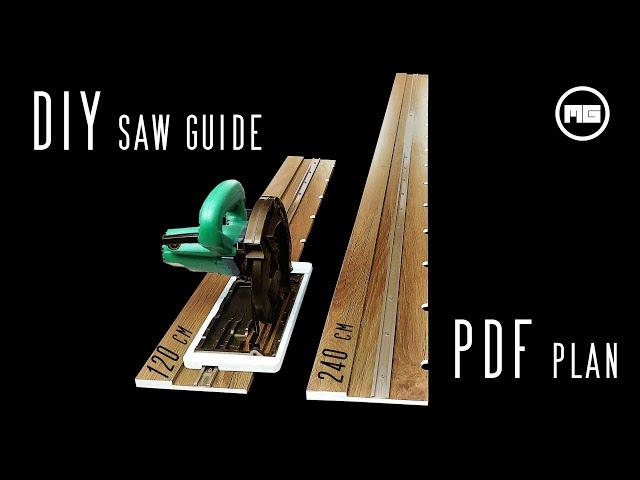 Homemade Circular Saw Guide / DIY Track Saw