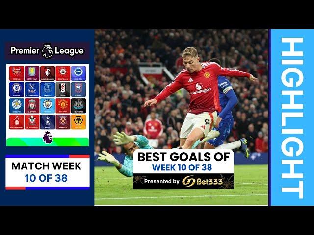 The EPL BEST Goals of Matchweek 10 | @GDBET333_SPORT