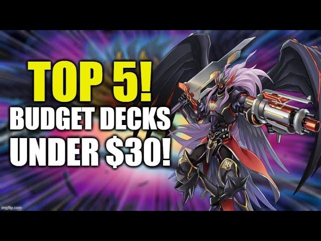 Top 5 Mind-blowing Budget Yu-Gi-Oh!  Decks Under $30!
