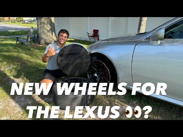 Bought my dream wheel  for the Lexus , now it’s time to test fit !!