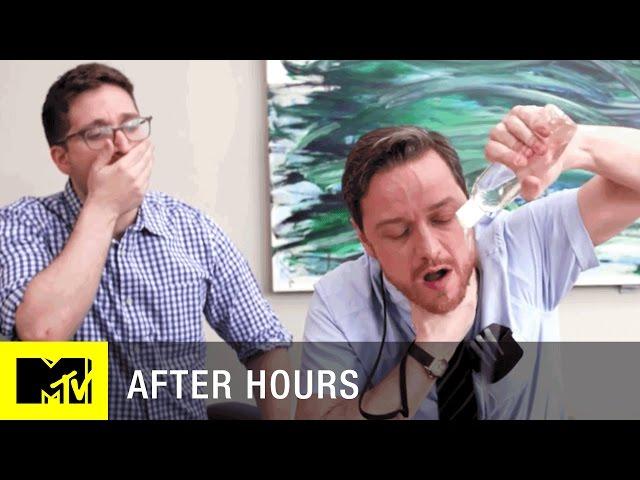 Office Erotic Asphyxiation w/ James McAvoy | After Hours | MTV