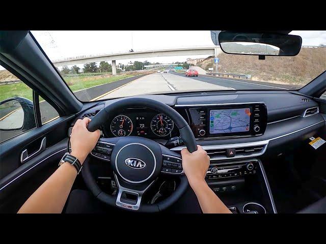 2021 KIA K5 GT-Line AWD 1.6 Turbo POV Test Drive