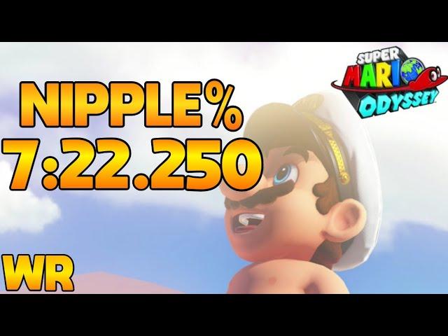 [WR] Super Mario Odyssey Nipple% Speedrun in 7:22.250