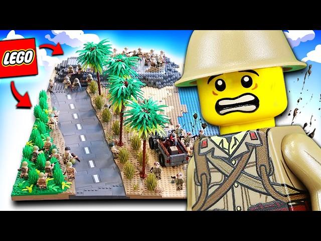 I built OKINAWA INVASION in LEGO WW2