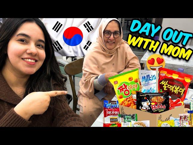 Desi Mom tries Korean Snacks