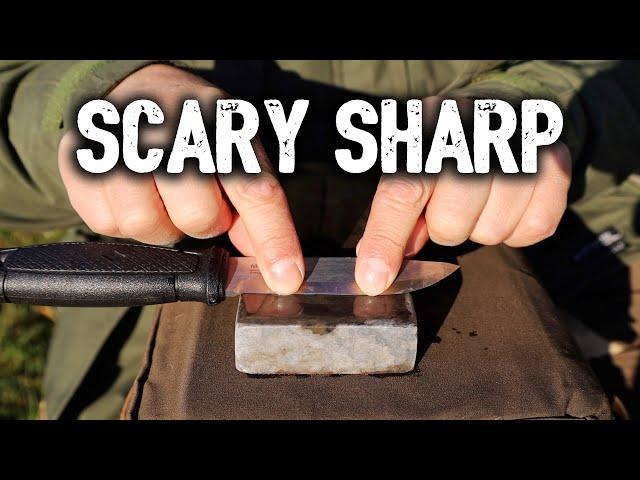 How to Sharpen a Scandi Grind Knife