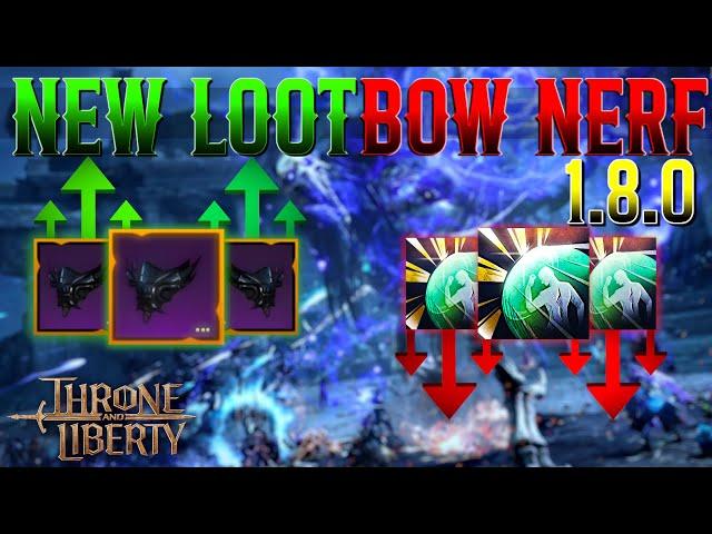 Throne and Liberty Patch Notes 1.8.0 | WEAPON BALANCE CHANGES | NEW PVP EVENTS & NEW DUNGEONS!