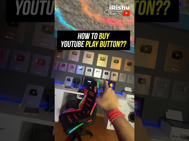 How to Buy YouTube PlayButton  #shorts #irishu