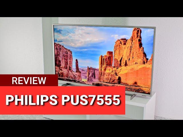 Análisis y opinión Philips PUS7555 / PUS7505 [GAMA ECONÓMICA 4K]