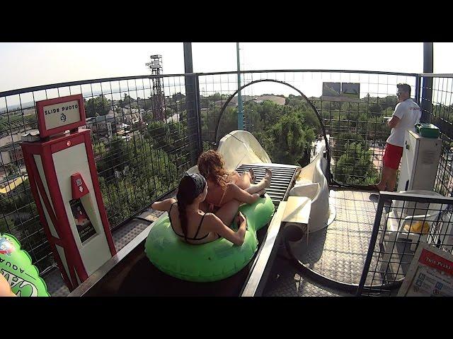 Scary Peak Water Slide at Caneva Aquapark