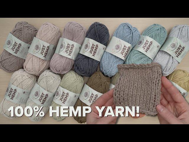 Go Green with 100% Hemp Yarn! - Just Hemp