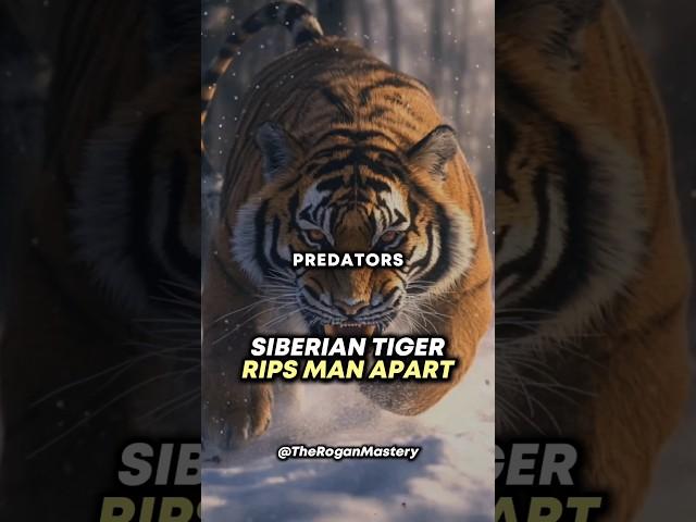 Siberian Tiger Rips Man Apart! #joerogan #storytime #tiger