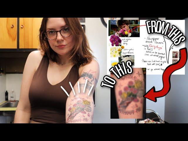 Designing My Own TattooTATTOO VLOG