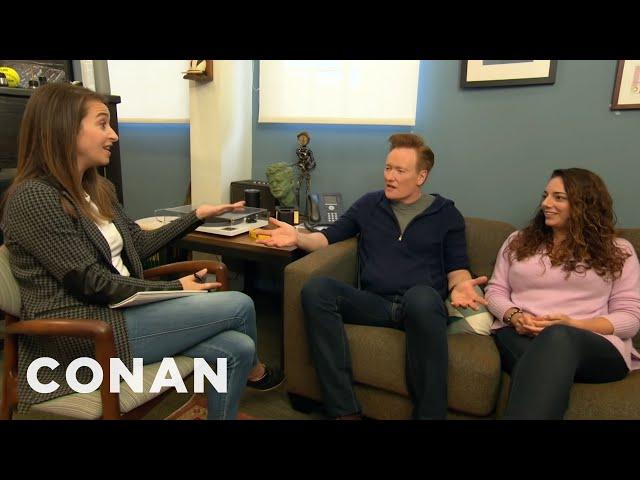 Conan & Sona Meet With Human Resources | CONAN on TBS