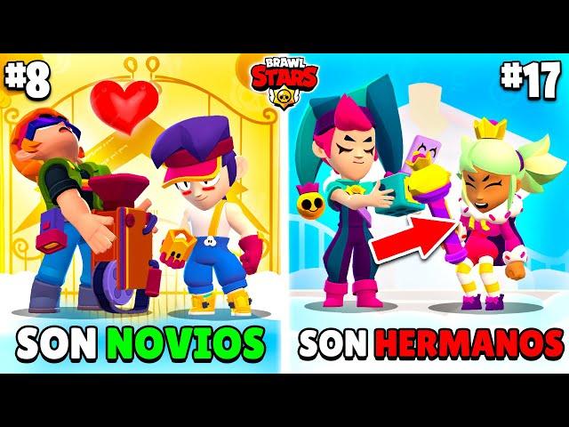 Todas LAS PAREJAS y RELACIONES de Brawl Stars 