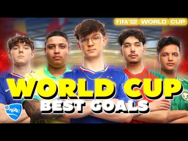 BEST GOALS OF ROCKET LEAGUE FIFAE WORLD CUP 2024!! + (Unseen Goals!)