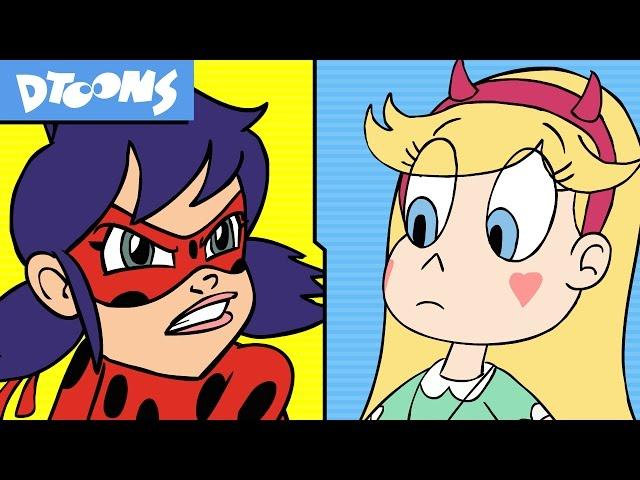 Miraculous Ladybug, Star Butterfly + More! Team Teen Trailer | Big Damn Cartoon Crossover!