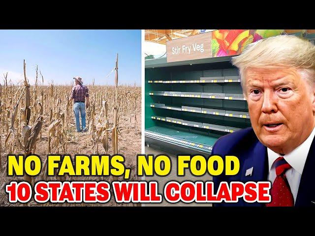 U.S. BIGGEST Farm Collapse, Top 10 States Facing Food Crisis, Empty Shelves