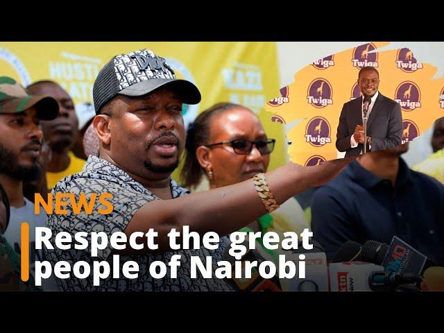 "Tumekunyamazia sana but ukianza kudharau UDA, we shall cause havoc. " Sonko to Sakaja