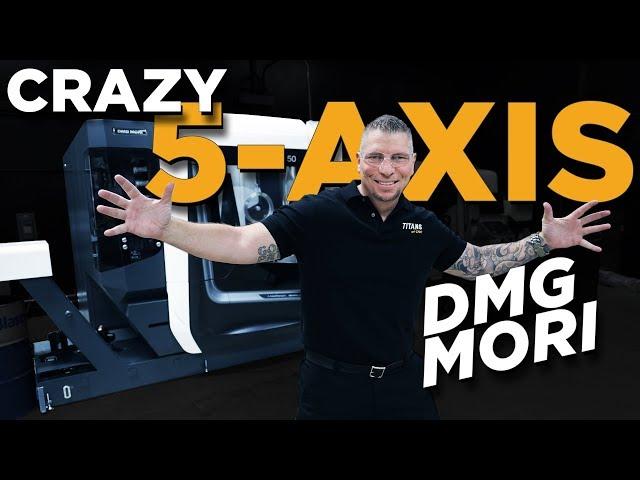 Crazy 5-Axis DMG MORI DMU-50 (CNC Machining) - Vlog #25