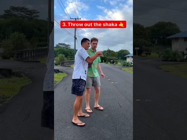 7 rules for haoles (foreigners) in Hawaii