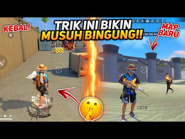 TOP 5 TRIK DAN BUG TERBARU DI FREE FIRE SETELAH UPDATE - Musuh Auto Bingung! Sampe Booyah