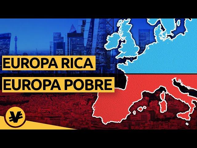 ¿Por qué el SUR de EUROPA es TAN POBRE? - VisualEconomik