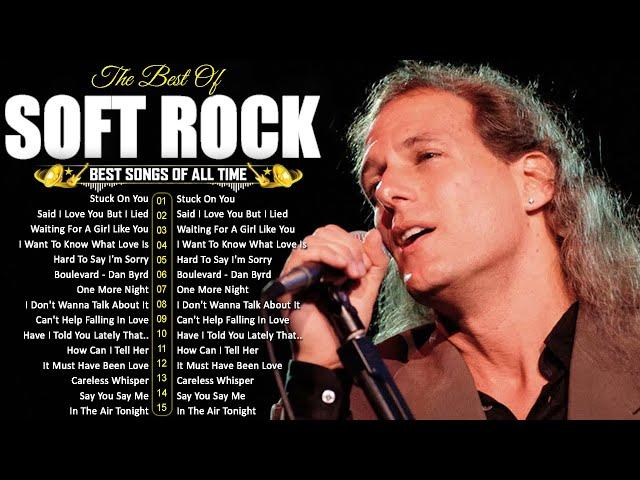 Soft Rock Songs 70s 80s 90s Full Album  Michael Bolton, Rod Stewart, Phil Collins, Bee Gees, Lobo