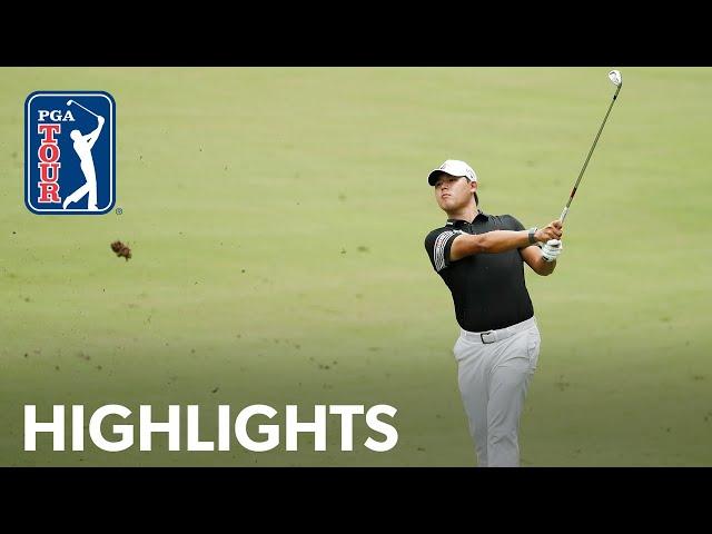 Si Woo Kim shoots 8-under 62 | Round 3 | Wyndham Championship