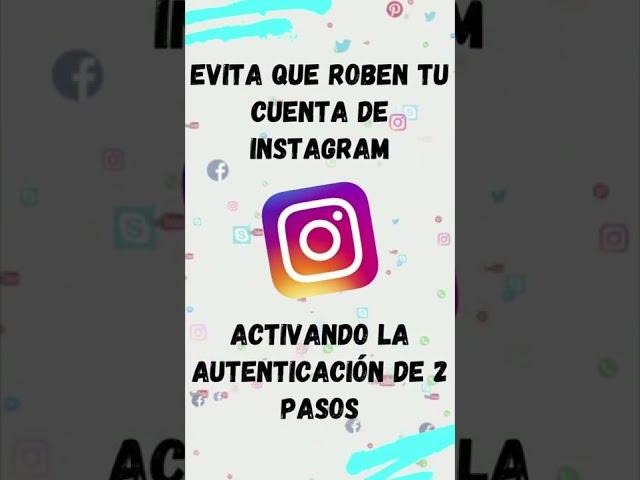 Como activar el doble factor de autenticación en Instagram