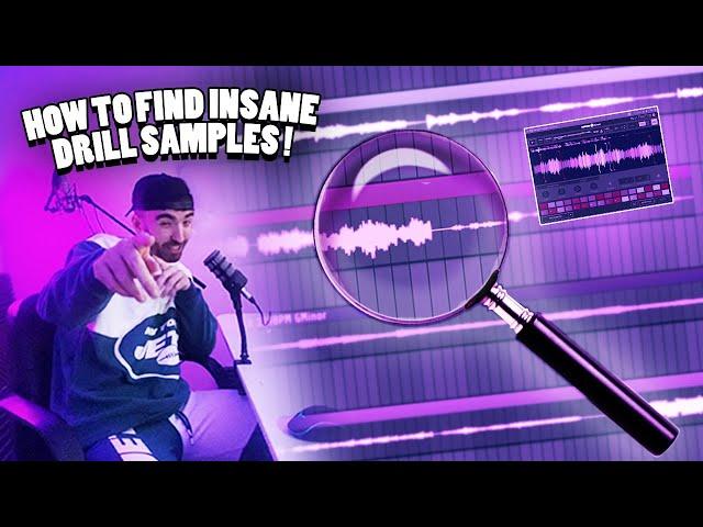 EASIEST WAY TO FIND INSANE DRILL SAMPLES!!!!! (fl studio uk drill tutorial)