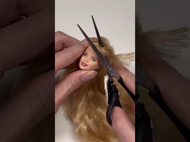 Restoring a nutcracker #barbie doll part 1 #shorts