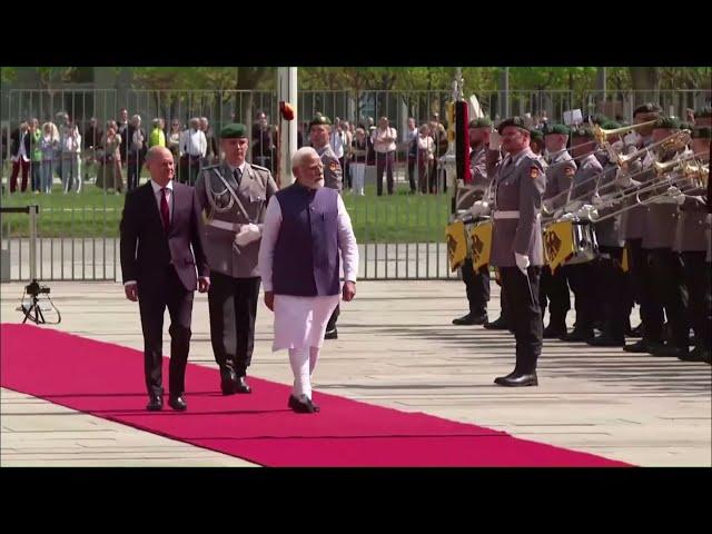 PM Shri Narendra Modi receives ceremonial welcome in Berlin, Germany | BJP Live | PM Modi