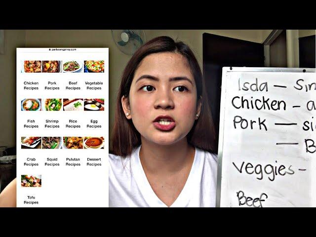 Paano ako mag meal plan + Palengke haul for the week