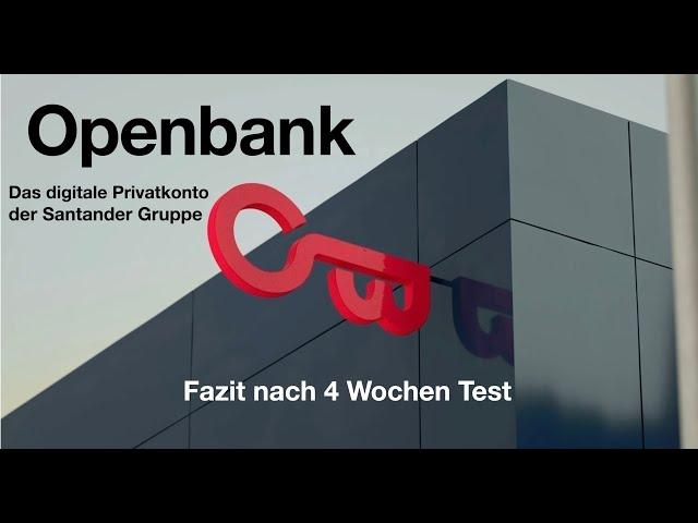 Openbank - Test und erste Erfahrungen