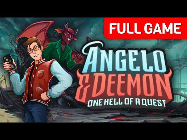 Angelo and Deemon: One Hell of a Quest | Full Game Walkthrough | No Commentary